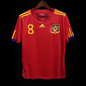 Retro 2010 Spain Home Jersey