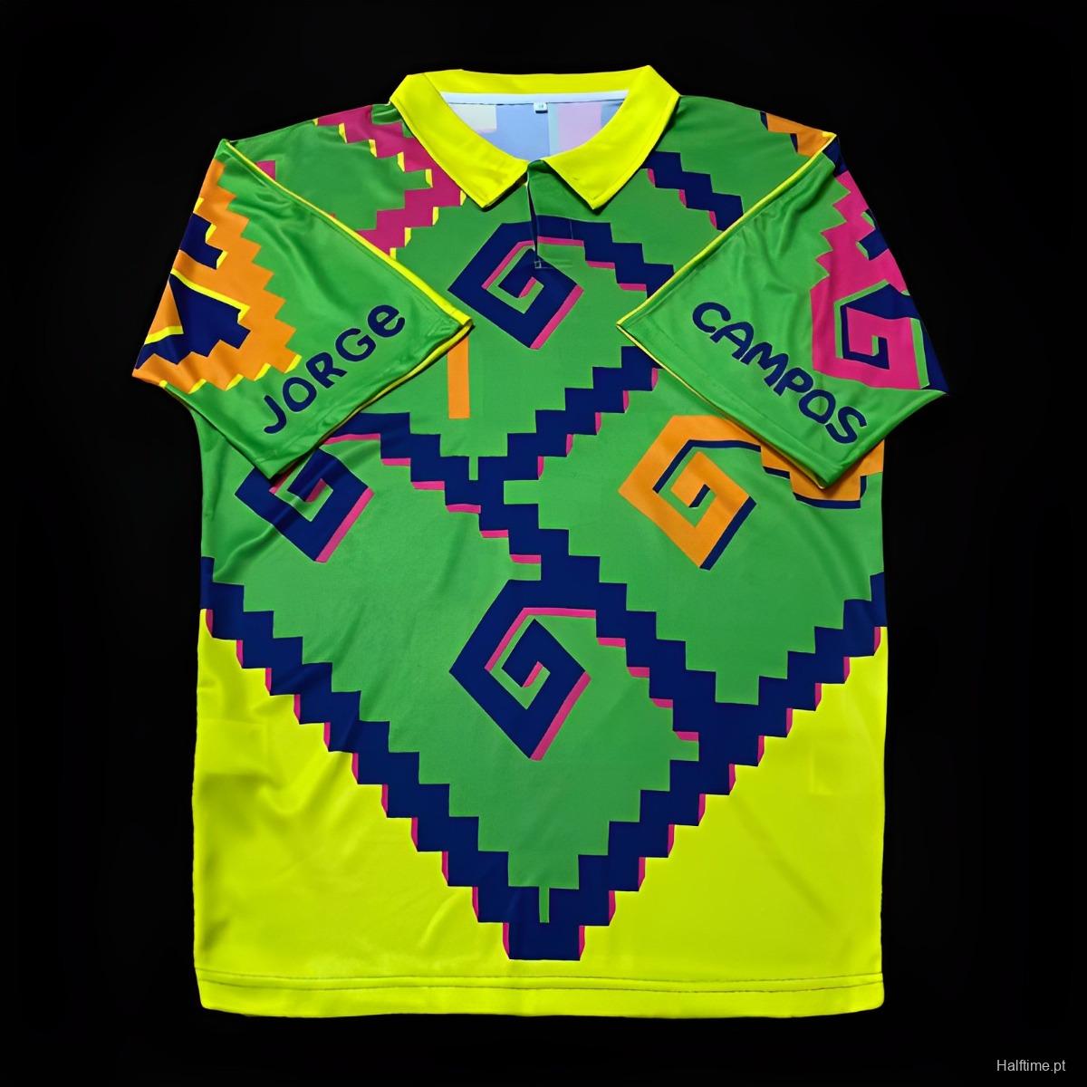 Retro 1995 Mexico Goalkeeper Jersey