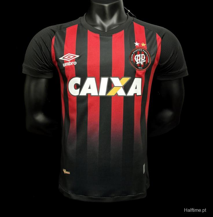 Retro 17/18 Athletico Paranaense Home Jersey