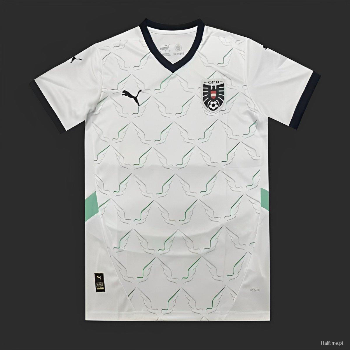 2024 Austria Away White Jersey