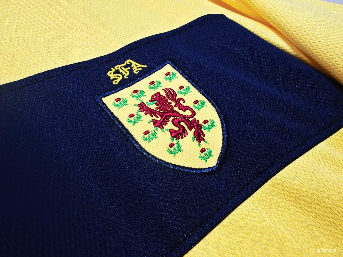 Retro 2012 Scotland Away Yellow Jersey