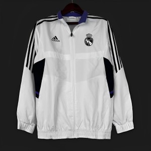 24/25 Real Madrid White Windbreaker