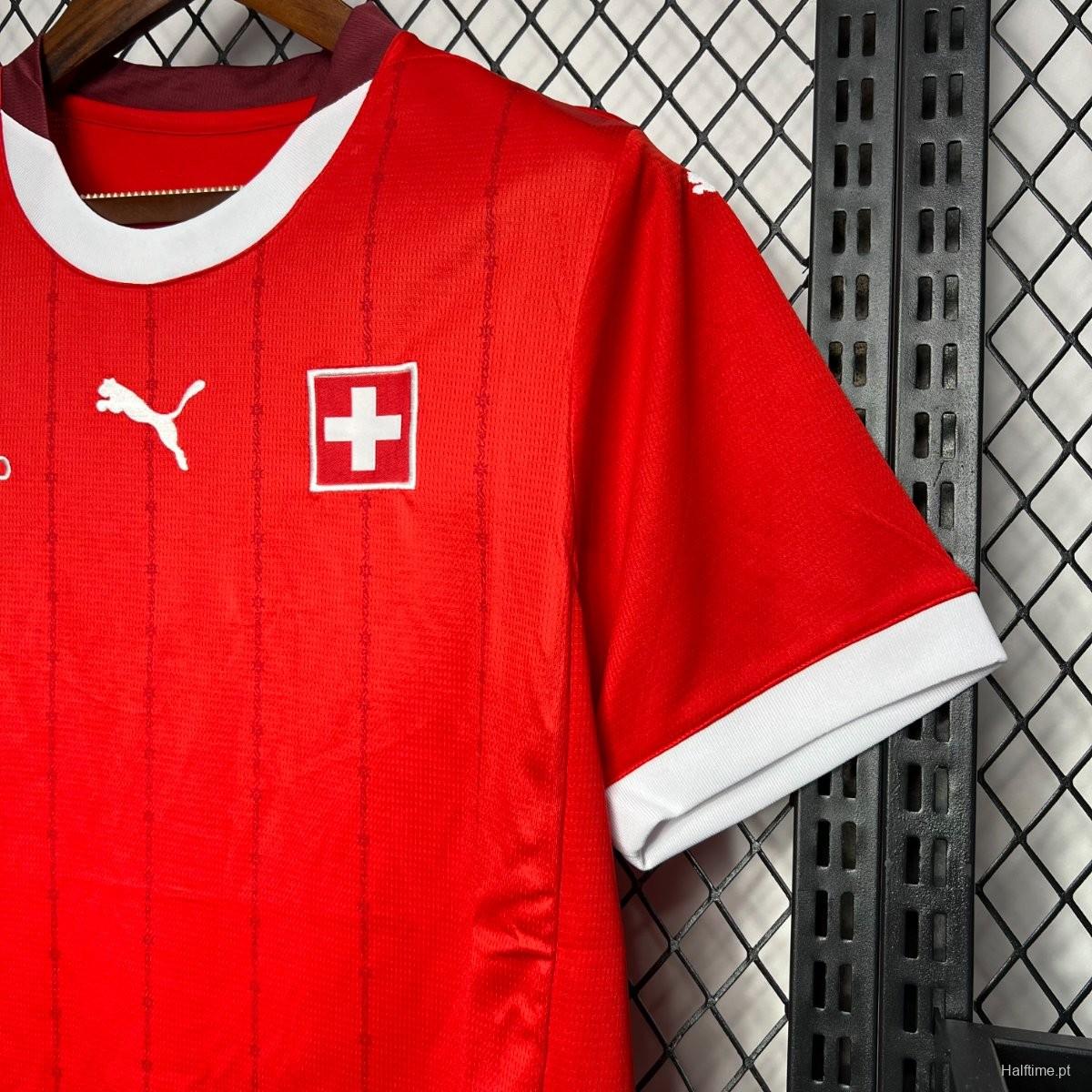 2024 Switzerland Home Jersey