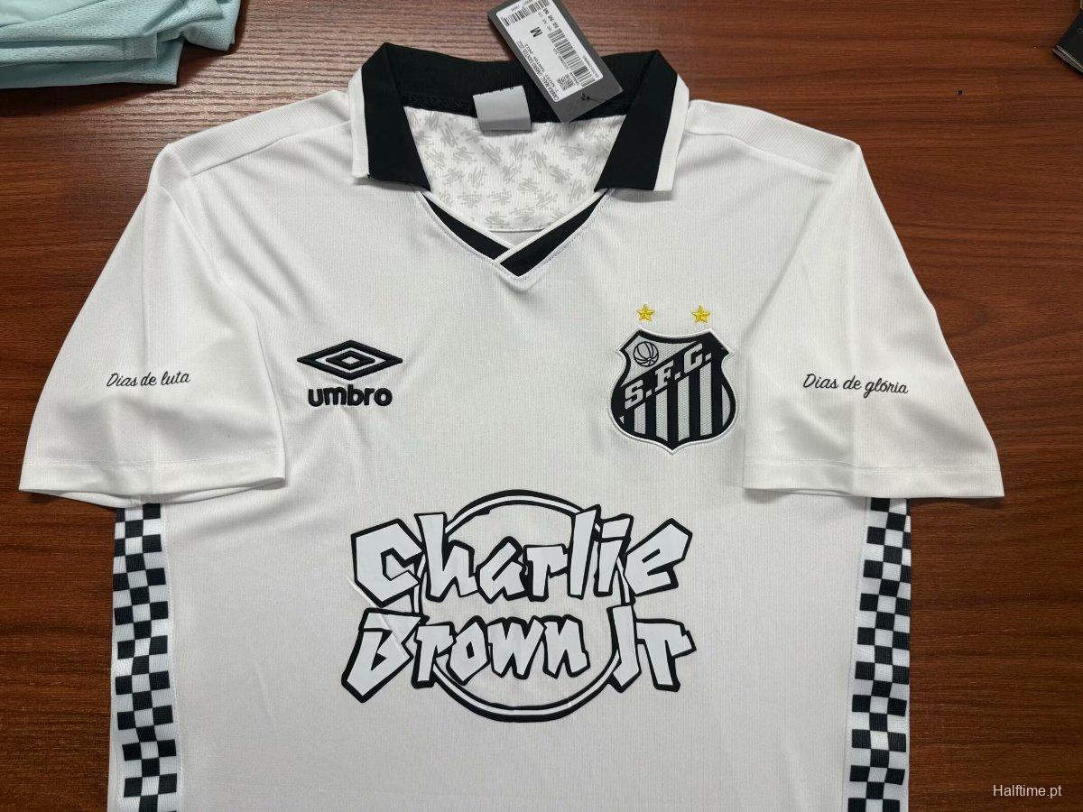 Retro 92/93 Santos Home Jersey